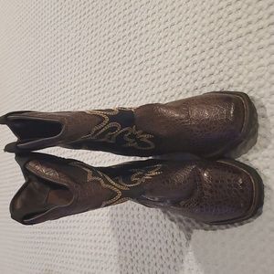 Rodeo Roper "Meadow" Country Style Boots Size 12 (#7)